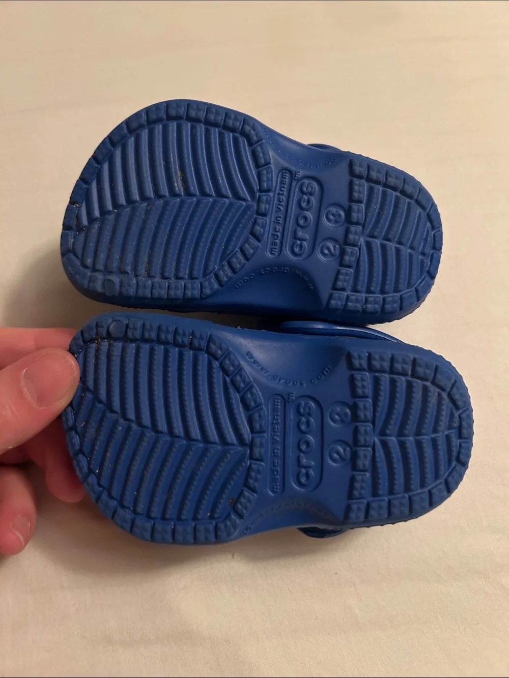 Baby Blue Croc Sandals - Lightweight Comfortable Slip-On